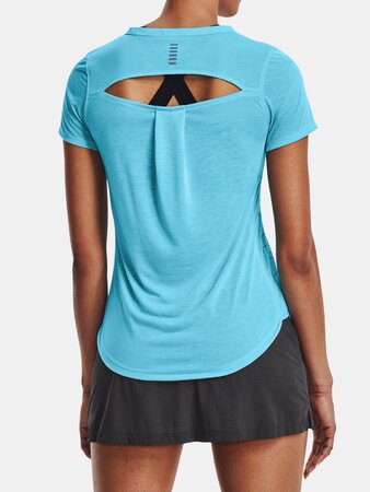 Dámske tričko Under Armour Run Trail Tee Blue