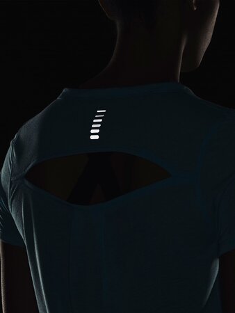 Dámske tričko Under Armour Run Trail Tee Blue