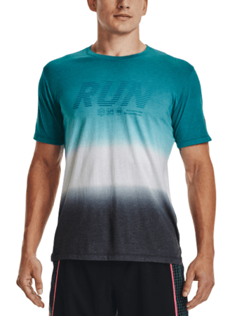 Tričko Under Armour Run Anywhere SS Blue