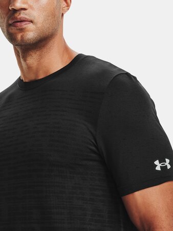 Tričko Under Armour Seamless Wordmark SS Black