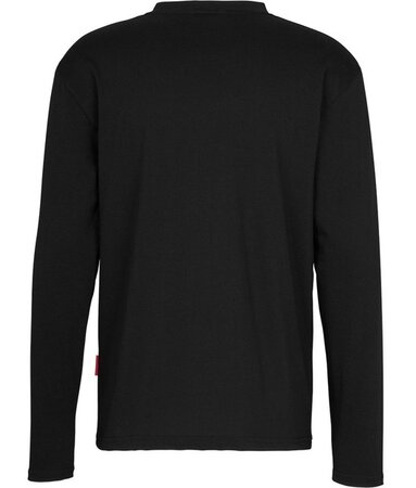 Tričko Van Deer Essential Longsleeve T-Shirt Black