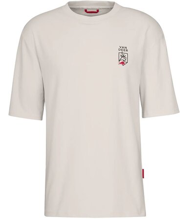 Tričko Van Deer Essential T-Shirt Off White