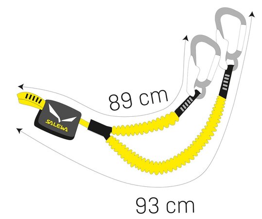 Ferratová súprava Salewa Ergo Core Set Silver/Royal Blue