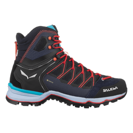Turistické topánky Salewa Ws Mtn Trainer Lite Mid Gtx Premium Navy/Blue Fog