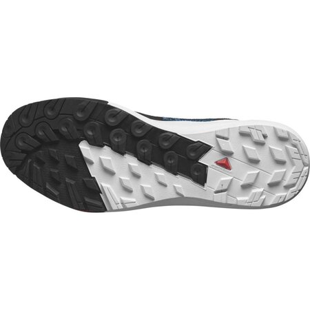 Turistické topánky Salomon S LAB Alpinway White/Black/Transcend Blue