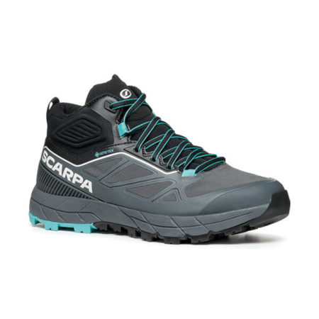 Dámska obuv Scarpa Rapid Mid GTX Anthracite/Turquoise