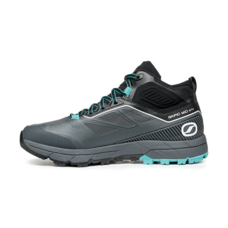 Dámska obuv Scarpa Rapid Mid GTX Anthracite/Turquoise