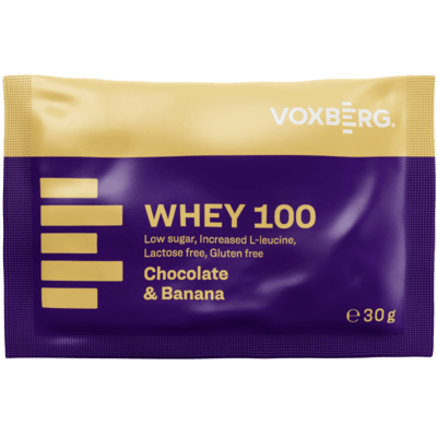 Proteín Voxberg Whey 100 Čokoláda & banán 30g