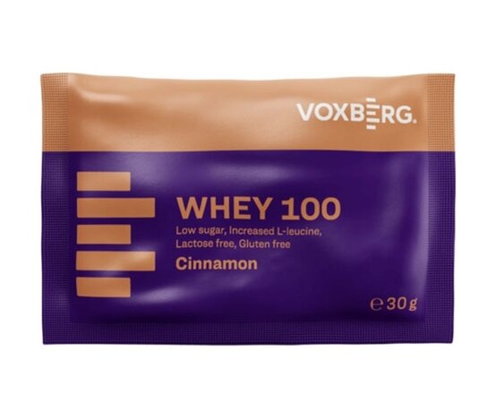 Proteín Voxberg Whey 100 Škorica 30g