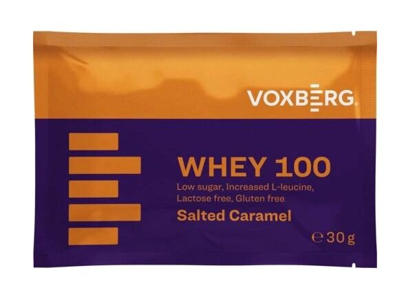 Proteín Voxberg Whey 100 Slaný karamel 30g