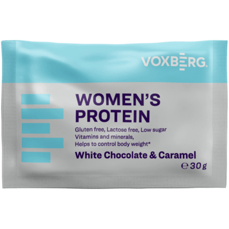 Proteín Voxberg Women's Biela čokoláda & karamel 30g