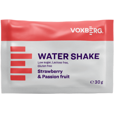 Proteínový nápoj Voxberg Clear Water Shake Jahoda & marakuja 30g