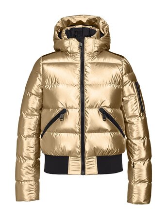 Lyžiarska bunda Goldbergh AURA Ladies No Fur Gold