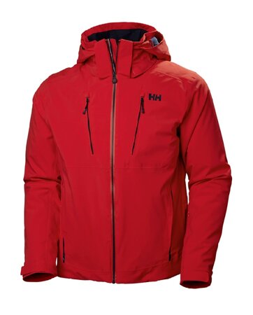 Lyžiarska bunda Helly Hansen Alpha 3.0 Alert Red