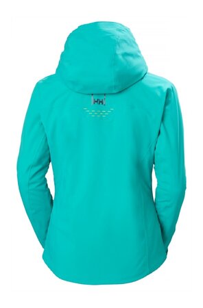 Lyžiarska bunda Helly Hansen W Alphelia Lifaloft Turquoise