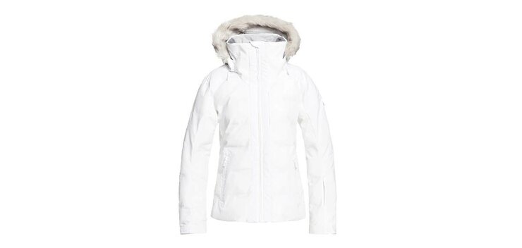 Zimná bunda Roxy Clouded JK Bright White
