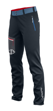 Nohavice Crazy Idea Pant Resolution Man Red