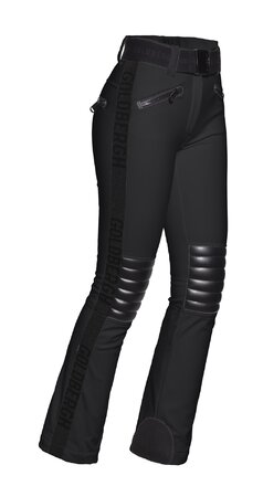 Lyžiarske nohavice Goldbergh ROCKY Ladies Knitted Ski Pant Black WP 5k Lyžiarske nohavice Goldbergh ROCKY Ladies Knitted Ski Pant Black WP 5k