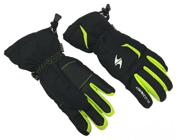 Lyžiarske rukavice Blizzard Reflex Junior Ski Gloves Black/Green Lyžiarske rukavice Blizzard Reflex Junior Ski Gloves Black/Green