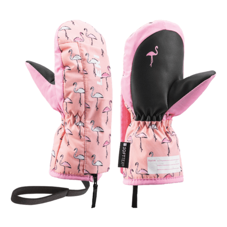 Lyžiarske rukavice Leki Little Flamingo Zap Mitt Rose/ Pink 19/20