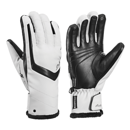 Lyžiarske rukavice Leki Stella S Lady White/ Black 19/20