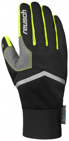 Lyžiarske rukavice Reusch Arien Stormbloxx black / neon yellow 19/20