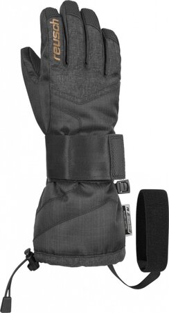 Lyžiarske rukavice Reusch Baseplate R/Tex XT JR black / gold 19/20