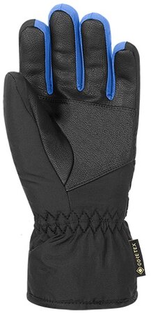 Lyžiarske rukavice Reusch Bolt GTX junior black / brilliant blue 19/20