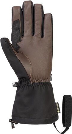 Lyžiarske rukavice Reusch Isidro GTX dark brown / black 19/20