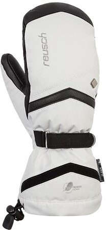 Lyžiarske rukavice Reusch Naria R-tex XT White/Black Mitten Lyžiarske rukavice Reusch Naria R-tex XT White/Black Mitten