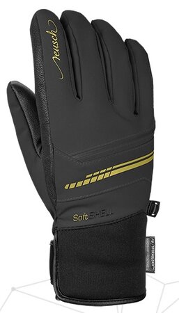 Lyžiarske rukavice Reusch Tomke Stormbloxx gold / black 19/20