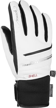Lyžiarske rukavice Reusch Tomke Stormbloxx white / black 19/20