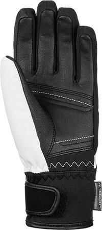 Lyžiarske rukavice Reusch Tomke Stormbloxx white / black 19/20