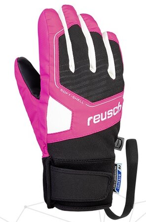 Lyžiarske rukavice Reusch Torby R-Tex black / knockout pink 19/20
