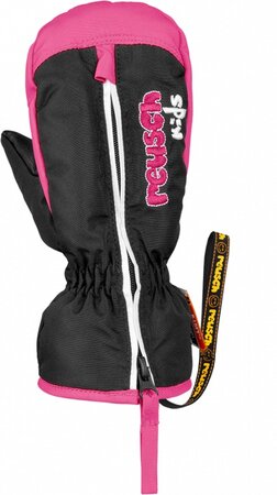 Lyžiarske rukavice Reusch Ben mitten black / knockout pink 19/20