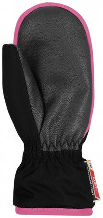Lyžiarske rukavice Reusch Ben mitten black / knockout pink 19/20