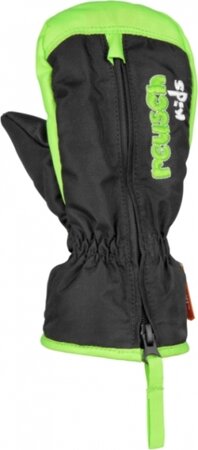 Lyžiarske rukavice Reusch Ben mitten black / neon green 19/20 Lyžiarske rukavice Reusch Ben mitten black / neon green 19/20