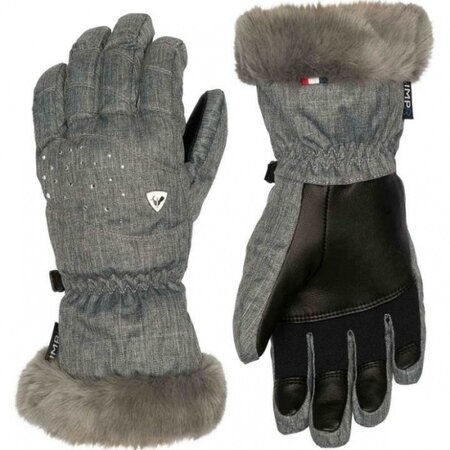 Lyžiarske rukavice Rossignol W Meije IMPR healther grey 19/20