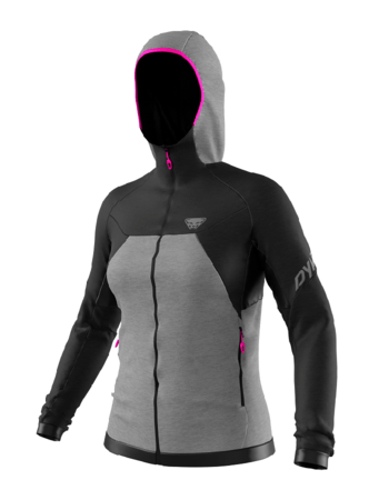 Mikina Dynafit Tour Wool Thermal W Hoody Black Out 20/21