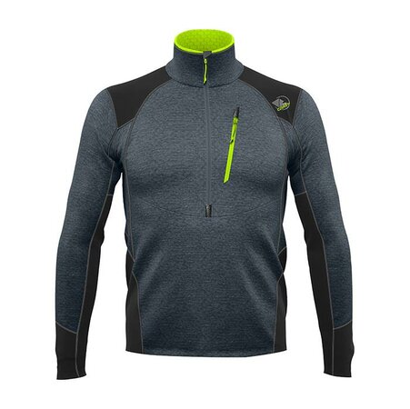 Mikina Crazy Idea Pull Viper Man Grey