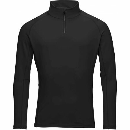 Mikina Rossignol Classique 1/2 ZIP Black 19/20