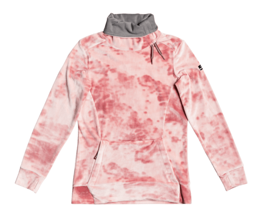 Mikina Roxy Deltine Silver Pink Tie Dye 20/21