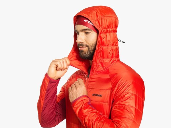 Prechodná bunda Atomic M Backland Primaloft Midl Rio Red/Red 20/21