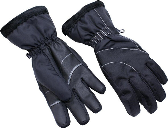 Lyžiarske rukavice Blizzard Viva Harmonica ski gloves black/ silver Lyžiarske rukavice Blizzard Viva Harmonica ski gloves black/ silver