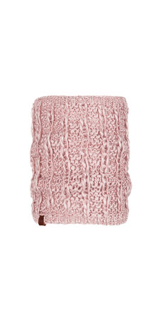 Buff Neckwarmer Knitted liv comfort Coral Pink