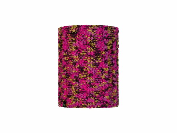 Nákrčník Buff neckwarmer knitted polar fleese livymagenta