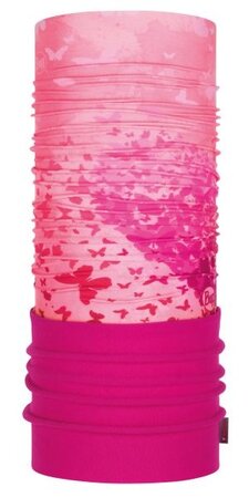 Nákrčník Buff Polar Child Butterfly Pink