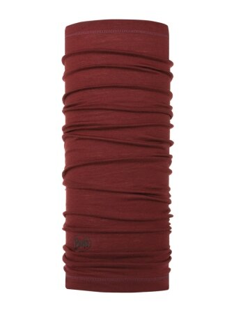 Nákrčník Buff wool lightweightsolid wine