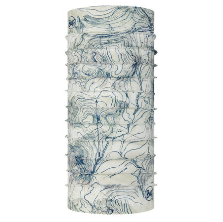 Nákrčník Buff Coolnet UV+Buff laude silver grey/silver grey