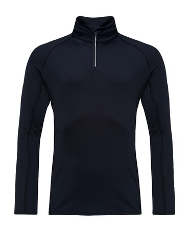 Pánske funkčné tričko Rossignol Classique 1/2 Zip Black